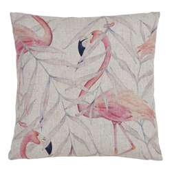 1811 - Flamingo Pillow - Poly Filled