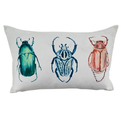 2106 - Bugs Pillow - Poly Filled
