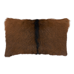 4656 - Goat Fur Pillow - Poly Filled