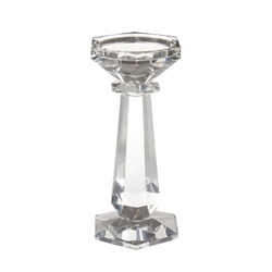 V230 Crystal Pillar Candle Holder