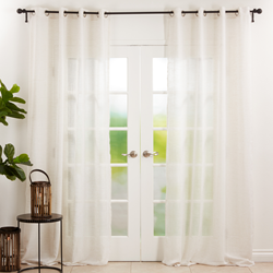 C128 Sheer Linen Curtain
