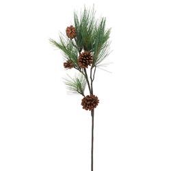 BR945 Pine Branch With Pine Cones