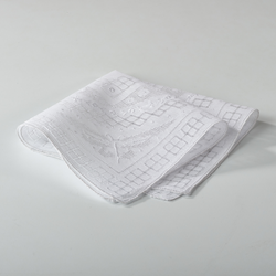 4422 Embr'd And Drawnwork Handkerchief