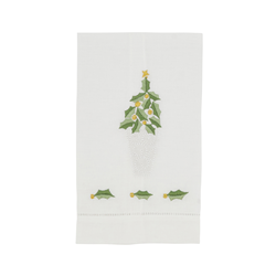 XM601 Hemstitched Holiday Towel