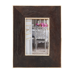 PF062 Wooden And Bone Photo Frame