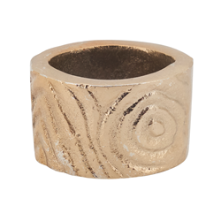 NR147 Wood Grain Pattern Napkin Ring