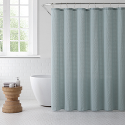SC2136 Stitched Line Shower Curtain