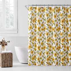 SC6248 Sunflower Shower Curtain