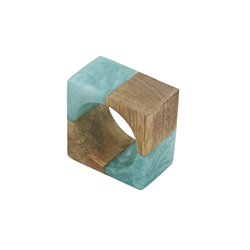 NR630 Wood And Resin Napkin Ring