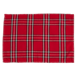 1114 Plaid Whipstitch Placemat
