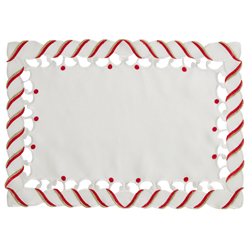 1633 Candy Cane Placemat