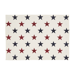 6771 Red And Blue Stars Placemat