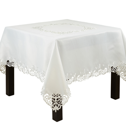 114 Cutwork Design Tablecloth