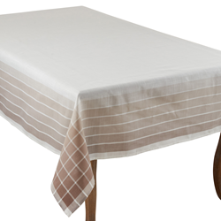 13002 Striped Design Tablecloth
