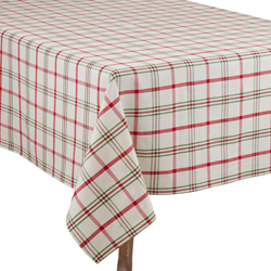 1783 Plaid Tablecloth