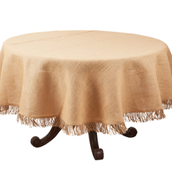 1837 Jute Tassel Tablecloth