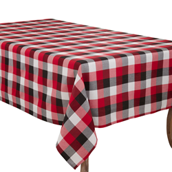 6355 Plaid Tablecloth