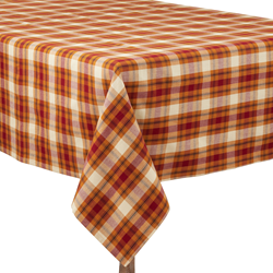 1910 Plaid Tablecloth