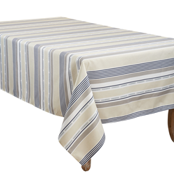 6496 Striped Tablecloth