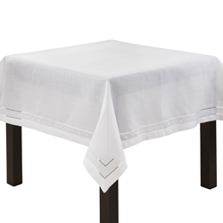6648 Embr. And Hemstitch Tablecloth