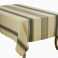 3011 Banded Design Tablecloth