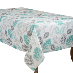 6211 Leaf Print Tablecloth