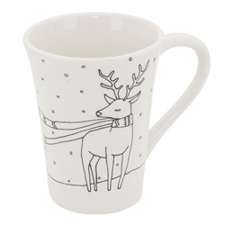 SE113 Cartoon Reindeer Mug