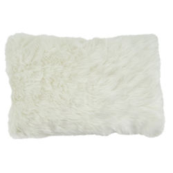 110 - Faux Fur Pillow - Poly Filled