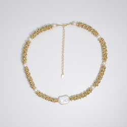 J904N Natural Freshwater Pearl Necklace