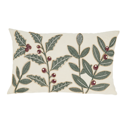2486 Holly Berry Pillow