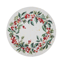 2804 Holly Berry Wreath Placemat