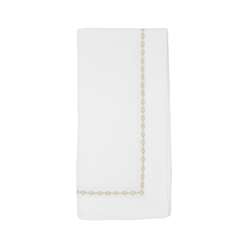 4943 Embroidered Chainlink Napkin