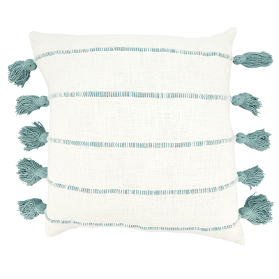 752 Stripe Tassel Pillow - Cover
