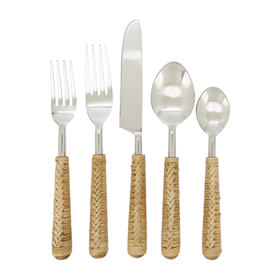 SP286 Wicker Flatware - Set Of 5