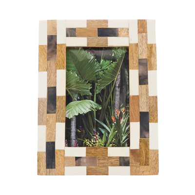 PF663 Wood Segment Photo Frame