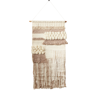 WA915 Textured Woven Wall Hanging - 47H