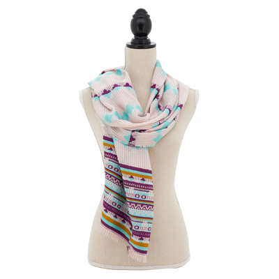 S7011 Boho Tassel Scarf