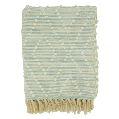 TH117 Stripe And Diamond Throw