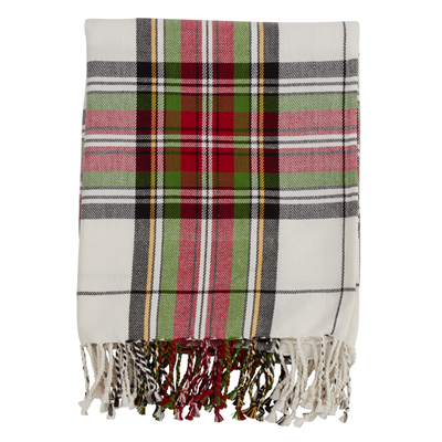 TH286 Plaid Throw