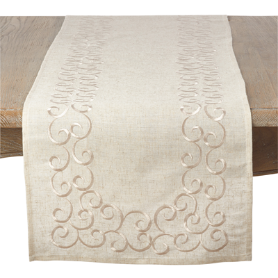 493 Embroidered Design Runner