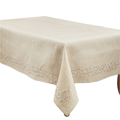 493 Embroidered Design Tablecloth