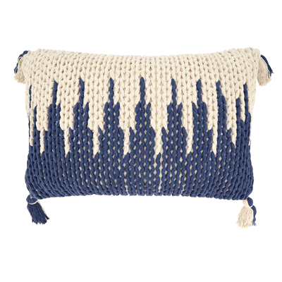 2339 Zig Zag Knit Pillow