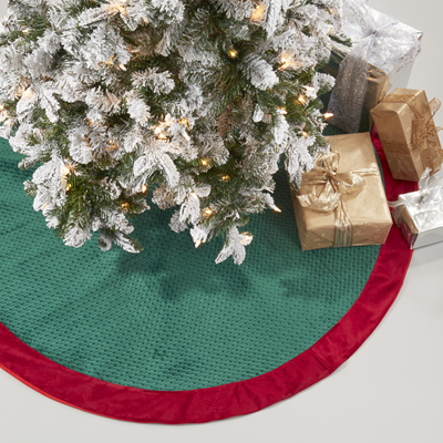 9036 Pinsonic Velvet Tree Skirt