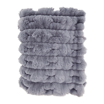 TH2832 Faux Rabbit Fur Throw